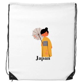 Dıythinker Geleneksel Japon Kadın Elbise Kodu İpli Sırt Çantası