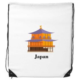 Dıythinker Geleneksel Japon Kültürü Tapınağı İpli Sırt Çantası