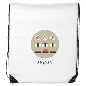 Dıythinker Geleneksel Japon Yerel Farklı Sushi İpli Sırt Çantası