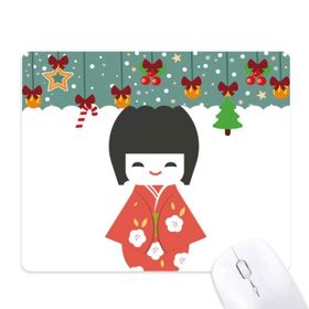 Dıythinker Geleneksel Japon Yerel Küçük Kız Oyuncak Mouse Pad