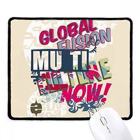 Dıythinker Graffiti Sokak Soyut Renkli Kelimeler Kaymaz Mouse Pad