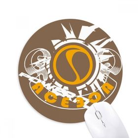 Dıythinker Graffiti Street Güçlü AOE Patlama Baskılı Yuvarlak Kaymaz Kauçuk Mouse Pad