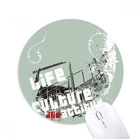 Dıythinker Grafiti Sokak Yaşamı Kültür Tutum Sanatı Baskılı Yuvarlak Kaymaz Kauçuk Mouse Pad