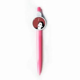 Dıythinker Great Girl Figure Sanat Tasarım İllüstrasyon Geri Çekilebilir Mavi Tükenmez Kalem