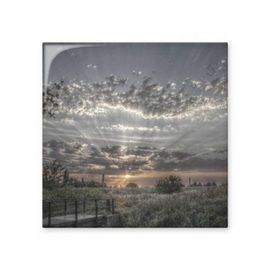 Dıythinker Gri Gökyüzü Koyu Beyaz Bulutlar 20x20 cm Seramik Karo