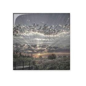 Dıythinker Gri Gökyüzü Koyu Beyaz Bulutlar 20x20 cm Seramik Karo