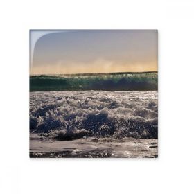Dıythinker Güneş Işığı Okyanus Su Dalgası Bilim Doğa Resim Seramik 10x10 cm Seramik Karo