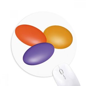 Dıythinker Hap İllüstrasyonu Sağlık Bakım Ürünleri Desen Baskılı Yuvarlak Kaymaz Kauçuk Mouse Pad