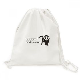 Dıythinker Happy Ghost Fear Cadılar Bayramı Kanvas İpli Sırt Çantası