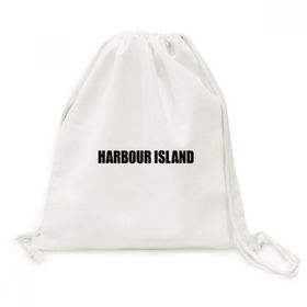 Dıythinker Harbour Island Bahamalar İsim Kanvas İpli Sırt Çantası