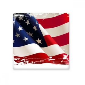 Dıythinker Hava Fırçalama Yıldızlar ve Çizgiler Amerika Bayrağı Ülke 15x15 cm Seramik Karo