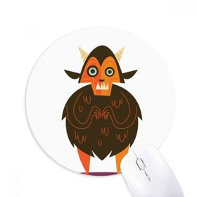 Dıythinker Hayalet Korku Cadılar Bayramı Corpse Baskılı Yuvarlak Kaymaz Kauçuk Mouse Pad