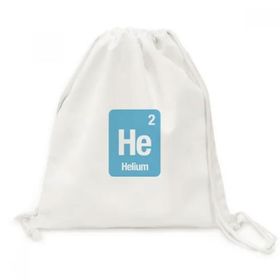 Dıythinker He Helium Chemical Element Science Kanvas İpli Sırt Çantası