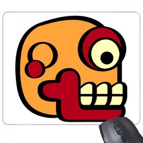 Dıythinker Hint Soyut Sanat Çizim Kafatası Dikdörtgen Kaymaz Kauçuk Mouse Pad
