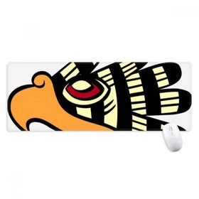 Dıythinker Hint Soyut Sanat Çizim Kartal Kafası Kaymaz Mouse Pad