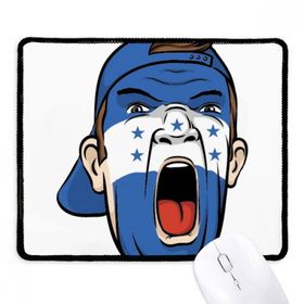 Dıythinker Honduras Bayrağı Yüz Makyaj Maskesi Çığlık Kap Kaymaz Mouse Pad