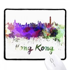 Dıythinker Hong Kong Çin Şehir Suluboya Kaymaz Siyah Başlıklı Kenarlar
