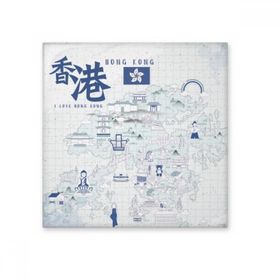 Dıythinker Hong Kong Ünlü Noktalar Çin Seramik 10x10 cm Seramik Karo