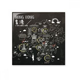 Dıythinker Hong Kong Ziyaret Kontrol Noktası Seramik 10x10 cm Seramik Karo