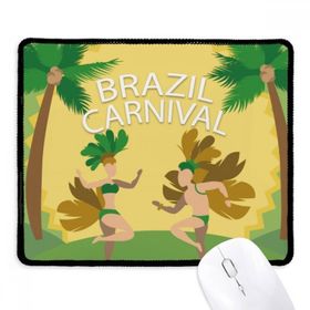 Dıythinker Hula Brazil Karnaval Slogan Brezilya Kaymaz Siyah Başlıklı Kenarlar
