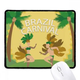 Dıythinker Hula Brazil Karnaval Slogan Brezilya Kaymaz Siyah Başlıklı Kenarlar