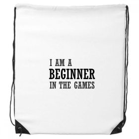 DIYThinker I Acemi A Beginner In The Games İpli Sırt Çantası