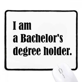 Dıythinker I Am A Bachelor's Degree Holder Kaymaz Siyah Başlıklı Kenarlar