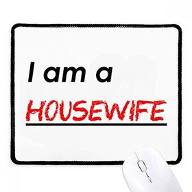 Dıythinker I Am A Housewife Kaymaz Siyah Başlıklı Kenarlar