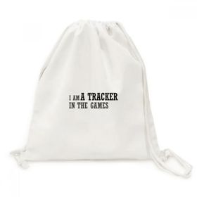 DIYThinker I Am A Tracker In The Games Tuval İpli Sırt Çantası