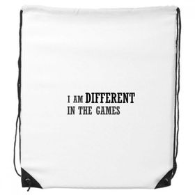 DIYThinker I Am Different In The Games İpli Sırt Çantası