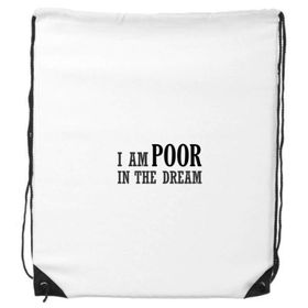Dıythinker I Am Poor In The Dream İpli Sırt Çantası