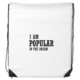 Dıythinker I Am Popular In The Dream İpli Sırt Çantası