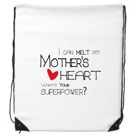 Dıythinker I Can Melt My Mothers Heart Best Mom Love İpli Sırt Çantası