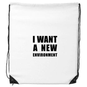 Dıythinker I Want A New Environment İpli Sırt Çantası