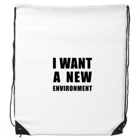 Dıythinker I Want A New Environment İpli Sırt Çantası
