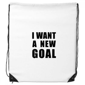 Dıythinker I Want A New Goal İpli Sırt Çantası