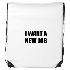 Dıythinker I Want A New Job İpli Sırt Çantası