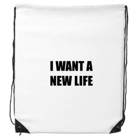 Dıythinker I Want A New Life İpli Sırt Çantası