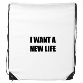 Dıythinker I Want A New Life İpli Sırt Çantası