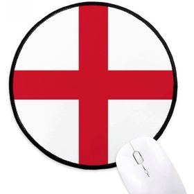 Dıythinker İngiltere Ulusal Bayrağı Avrupa Ülke Yuvarlak Kaymaz Mouse Pad