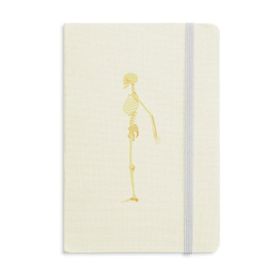 Dıythinker İnsan Tarafı Kemik İllüstrasyon Baskılı A5 Defter