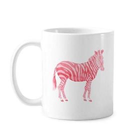 Dıythinker Iucn Tehlikeli Hayvanlar Kırmızı Zebra Klasik Kupa