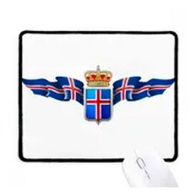 Dıythinker İzlanda Avrupa Ulusal Amblem Kaymaz Mouse Pad