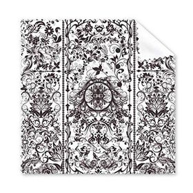 Dıythinker Kadın Kırbık Sığırlar Klasik Çin Mürekkep Yıkama Boyama 15x15 cm Seramik Karo