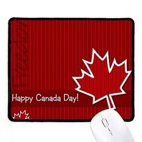 Dıythinker Kanada Lezzet Mutlu Kanada Günü Kaymaz Mouse Pad