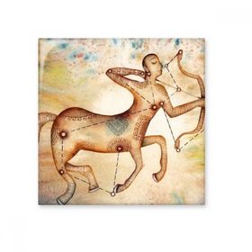 Dıythinker Kasım Aralık Yay Takımyıldızı 15x15 cm Seramik Karo