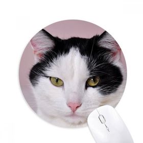 Dıythinker Kedi Hayvan Evcil Hayvan Smokin Billicat Baskılı Yuvarlak Kaymaz Kauçuk Mouse Pad