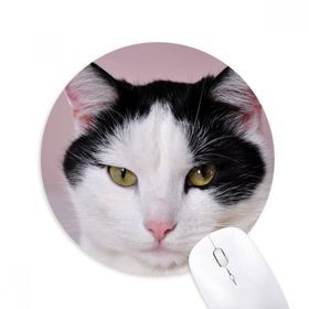 Dıythinker Kedi Hayvan Evcil Hayvan Smokin Billicat Baskılı Yuvarlak Kaymaz Kauçuk Mouse Pad