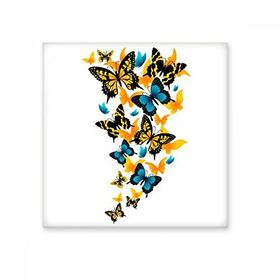 Dıythinker Kelebekler Farklı Renkli 10x10 cm Seramik Karo