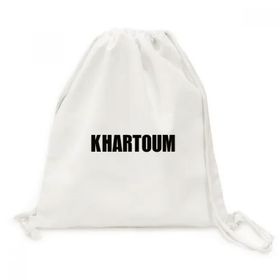 Dıythinker Khartoum Sultan Şehri Adı Kanvas İpli Sırt Çantası